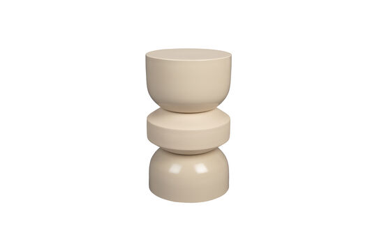 Beige houten kruk Apollo