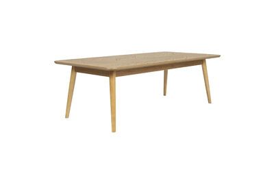 Beige houten salontafel Fabio