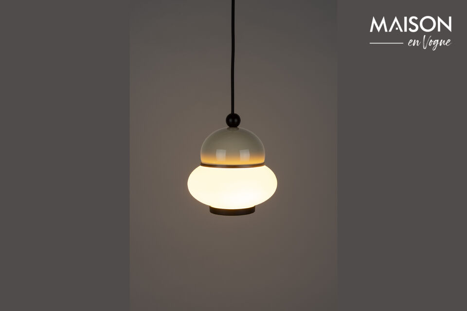 Beige ijzeren hanglamp S Bumble Zuiver