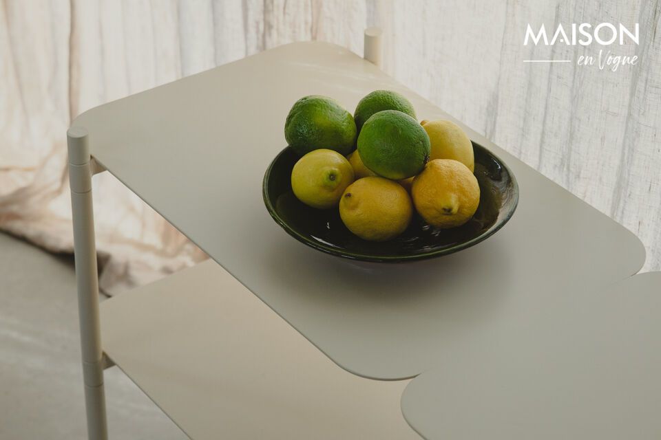 Made from durable steel, this console is built to last for generations