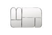 Miniature Beige iron mirror Glamour 5