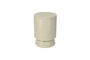 Miniature Beige iron side table Sven Clipped