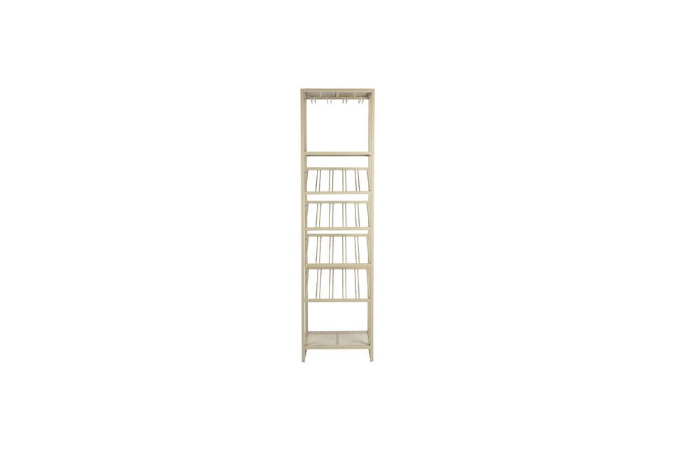 Beige iron wardrobe Cantor Zuiver