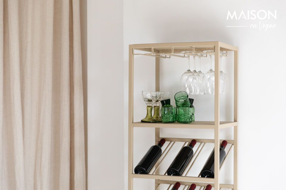 Discover the subtle elegance and exceptional functionality of our Cantor iron cabinet