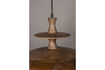 Miniature Beige mango wood pendant lamp Cath 3