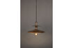 Miniatuur Beige mangohouten hanglamp Cath 1