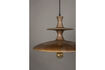 Miniatuur Beige mangohouten hanglamp Cath 2