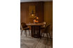 Miniatuur Beige mangohouten hanglamp Cath 6