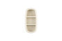 Miniature Beige marble 2 tier wall shelf Veda Clipped