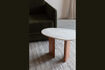 Miniature Beige marble side table Tanda 3
