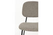 Miniature Beige metal dining chair Roos 10