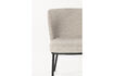 Miniatuur Beige metalen eetkamerstoel Guus 8