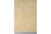 Miniature Beige polyester rug 160x230 cm Doodle 2