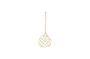 Miniature Beige Rattan rug-beater Beater Clipped