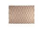 Miniature Beige recycled plastic rug 160x230 cm Checker Clipped
