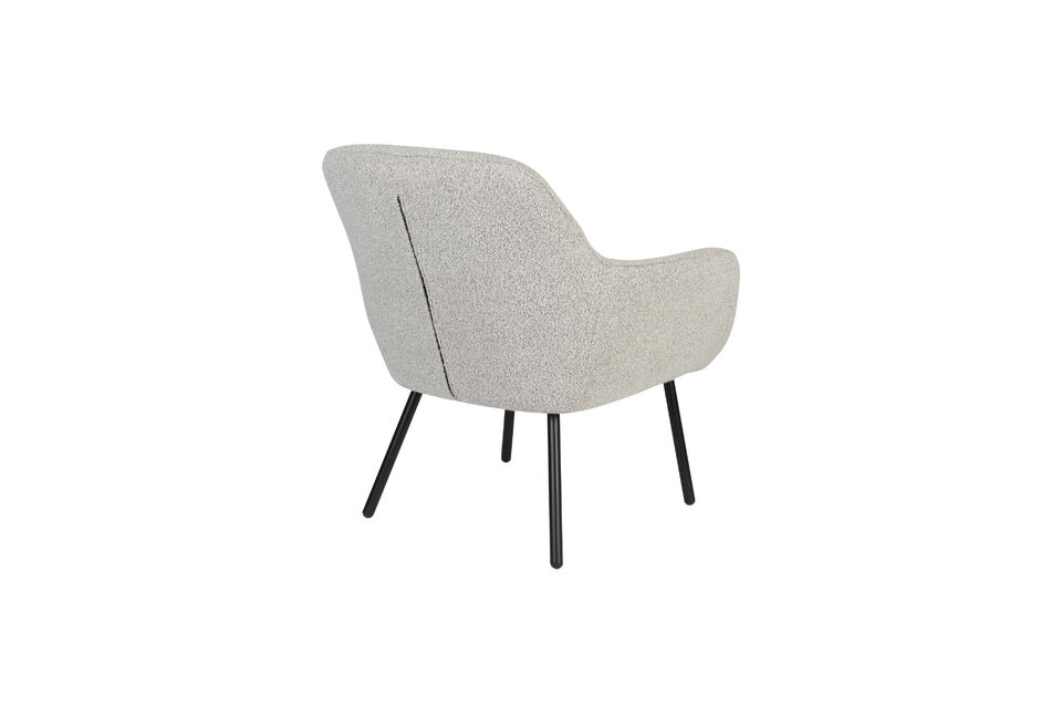 Deze vintage geïnspireerde stoel straalt comfort uit en doet denken aan een klassieke opa\'s stoel