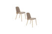 Miniatuur Beige stoel Clip 9