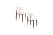 Miniatuur Beige stoffen eetkamerstoel Stanley 6