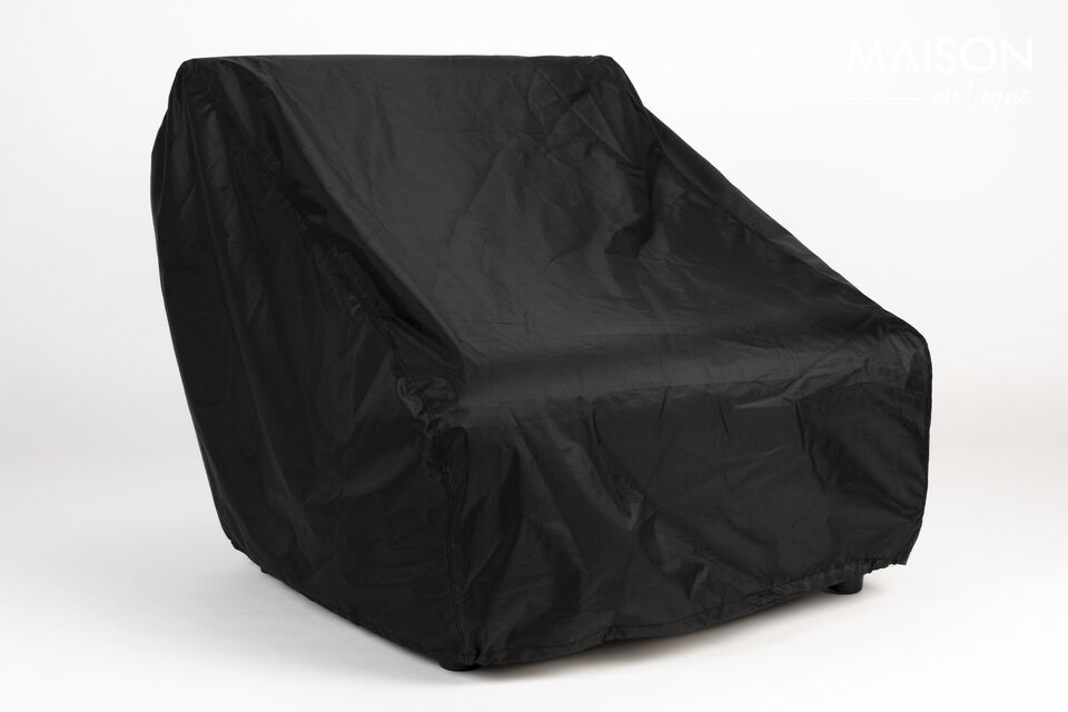 Beige stoffen fauteuil Mississippi - 24