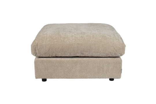 Beige stoffen hocker Sense Productfoto