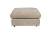 Miniatuur Beige stoffen hocker Sense 1