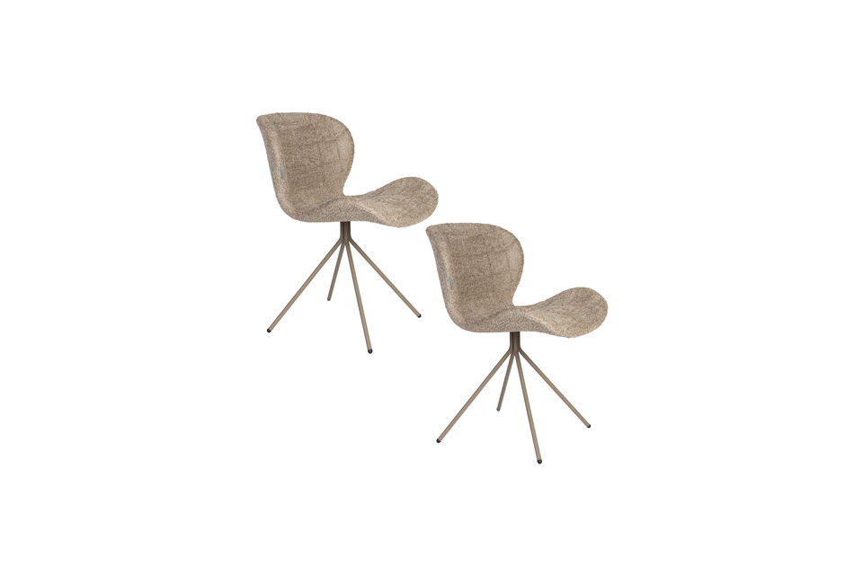 Beige stoffen stoel Omg Soft - 8