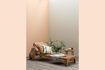 Miniature Beige teak chaise longue Tirama 7