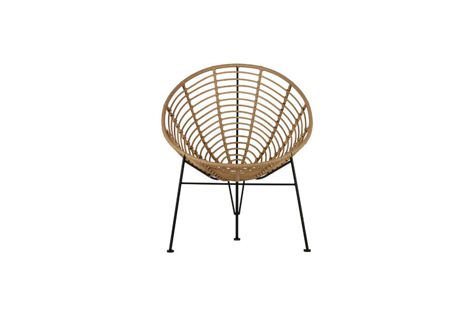 Ontspan in de tuinstoel Jane! Deze beige ligstoel is het ideale accessoire om een ontspannen sfeer