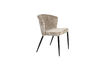 Miniature Beige velvet dining chair Georgia 1