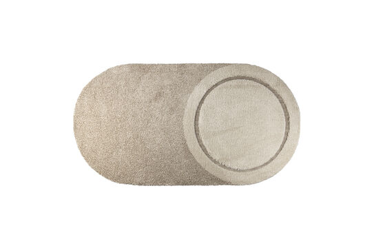 Zie de productbeschrijving beige wollen vloerkleed 160x300 cm Spark Beige wollen vloerkleed 160x300 cm Spark