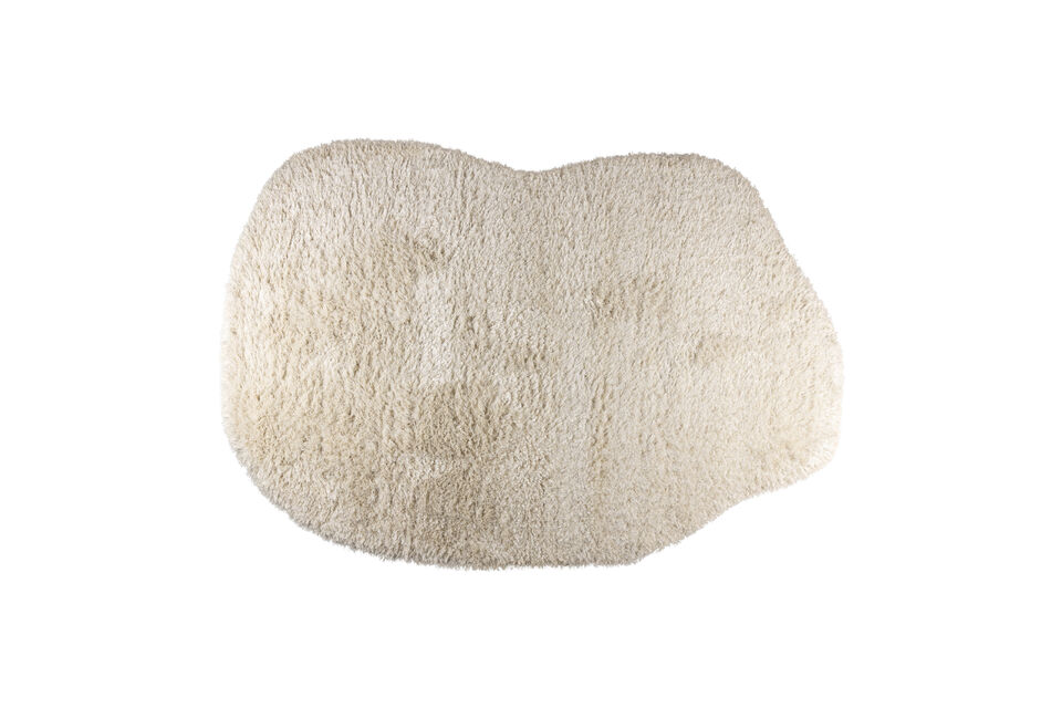 Beige wollen vloerkleed 200x290 cm Tasty Zuiver
