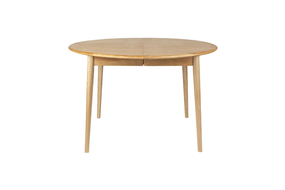 Beige wood dining table Twist - 8