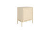 Miniature Beige wood side table Faces 1