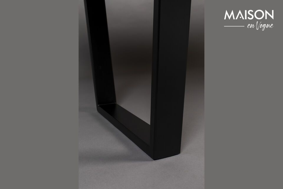 The wood used for this table is not only durable