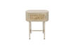 Miniature Beige wooden side table Amaya 3