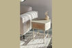 Miniature Beige wooden side table Amaya 2