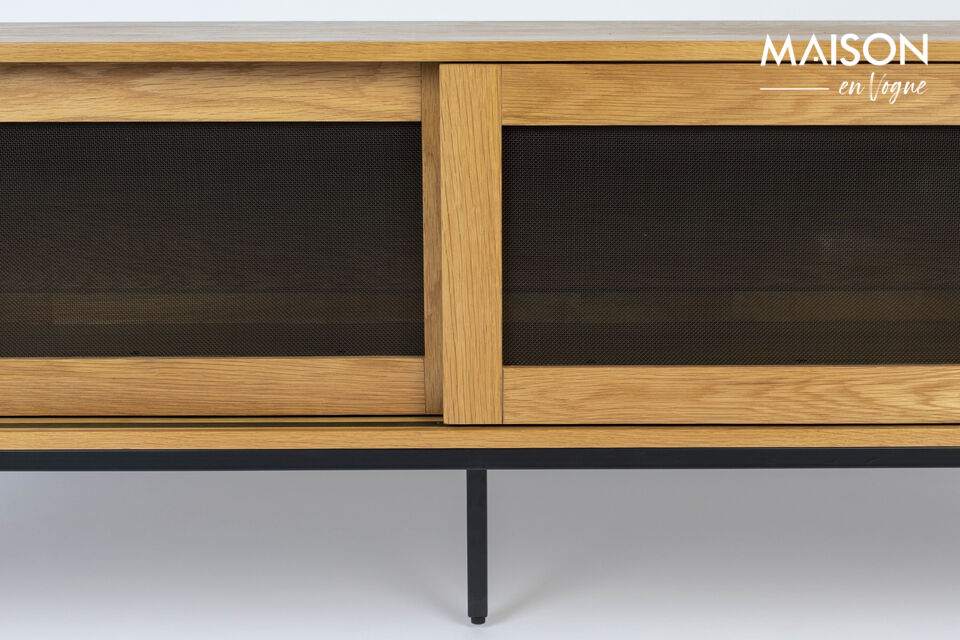 Beige wooden sideboard Hardy - 12