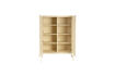 Miniature Beige wooden wardrobe Faces 9