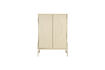 Miniature Beige wooden wardrobe Faces 10