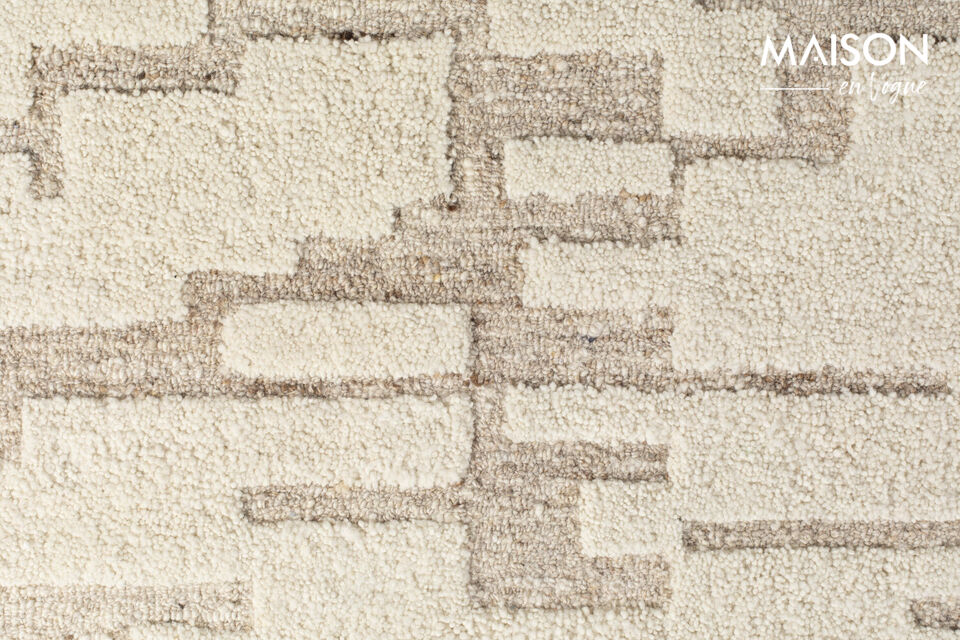 The handwoven technique provides a pleasant texture, making this rug suitable for any interior