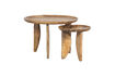 Miniaturansicht Beistelltisch 2er-Set Mangoholz natur High Heels 3