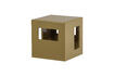 Miniaturansicht Beistelltisch 40x40 cm MDF Honiggelb Modern 1