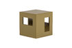 Miniaturansicht Beistelltisch 40x40 cm MDF Honiggelb Modern 3