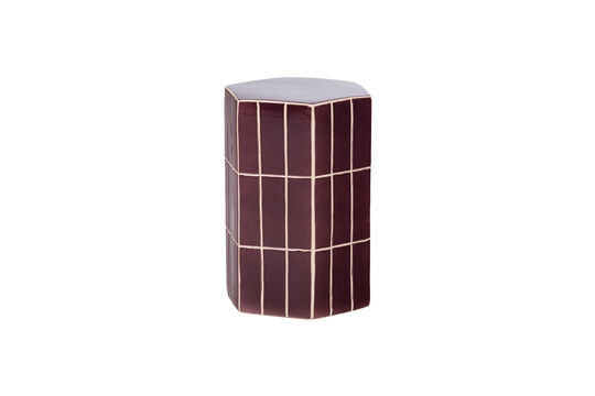 Schauen Sie die Produktbeschreibung an beistelltisch 42x30x26 cm Keramik Violett Plu Beistelltisch 42x30x26 cm Keramik Violett Plu