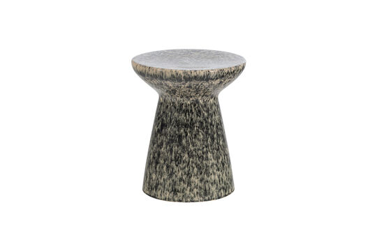 Beistelltisch 43x35 cm Keramik Dunkelgrau Fleck ohne jede Grenze