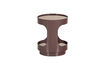 Miniaturansicht Beistelltisch 45x37 cm Metall und Glas braun Sero 6