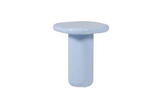 Schauen Sie die Produktbeschreibung an beistelltisch 61x50 cm MDF Hellblau Hochglanz Zava Beistelltisch 61x50 cm MDF Hellblau Hochglanz Zava
