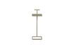 Miniaturansicht Beistelltisch 64x22 Metall dunkler Sand TOSTE 4