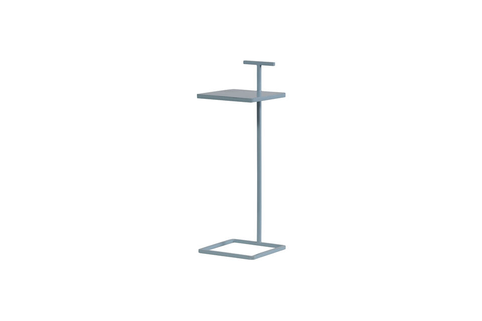 Beistelltisch 64x22x22 Metall hellblau Toste Woood