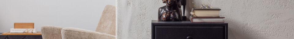 Materialbeschreibung Beistelltisch 70x40 cm Mangoholz und Metall schwarz Skybox